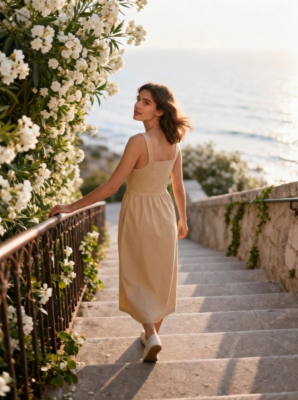 Amalfi Linen Dress
